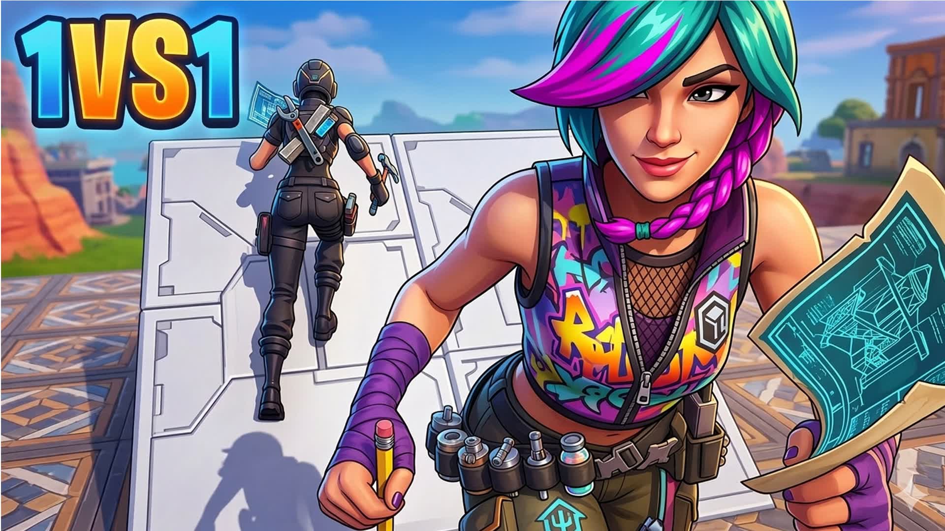 pvp 1 vs 1 construccion