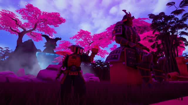 Map Fight Katana Japon