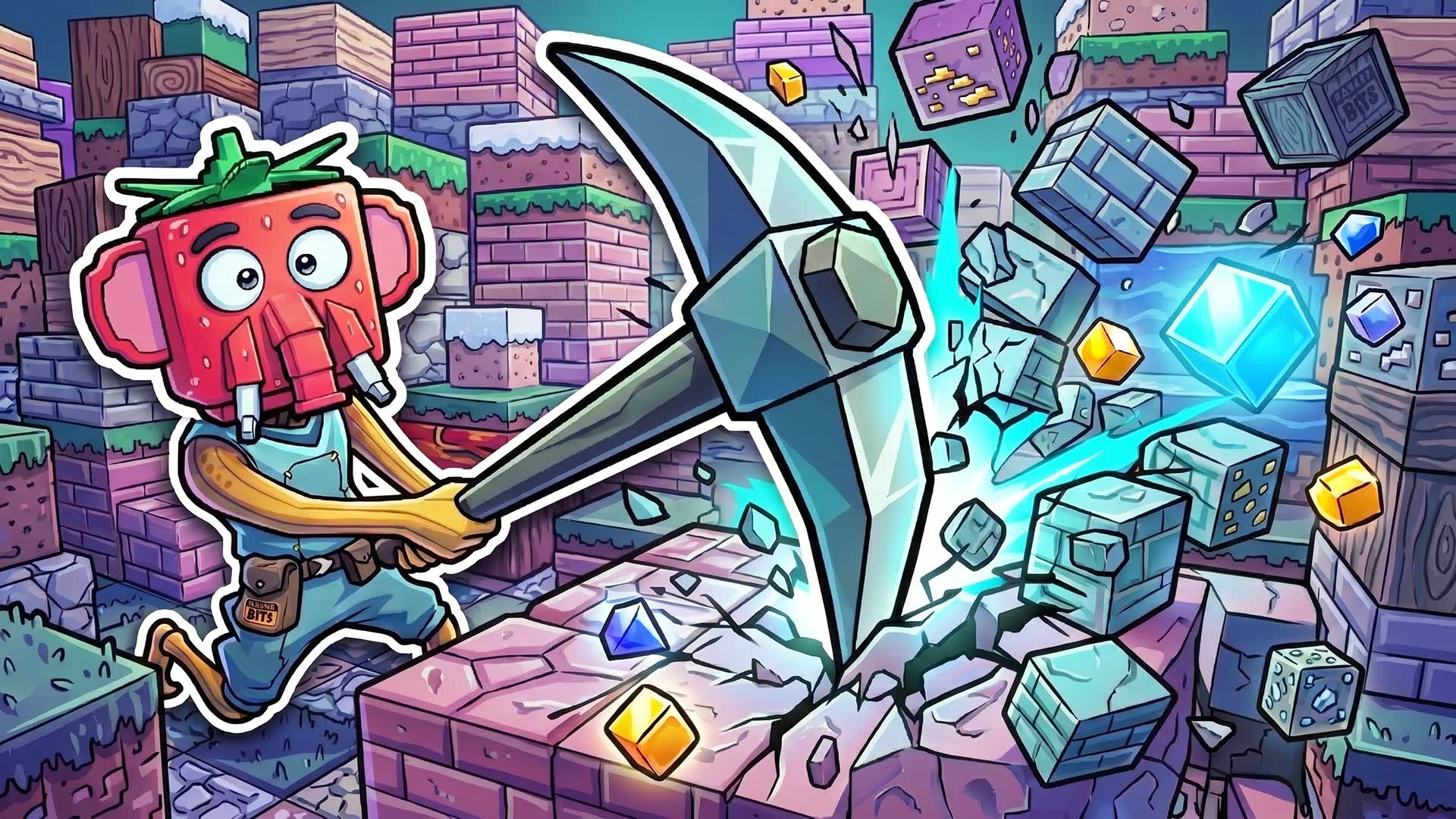 ブロック採掘でブレインロットを倒せ！