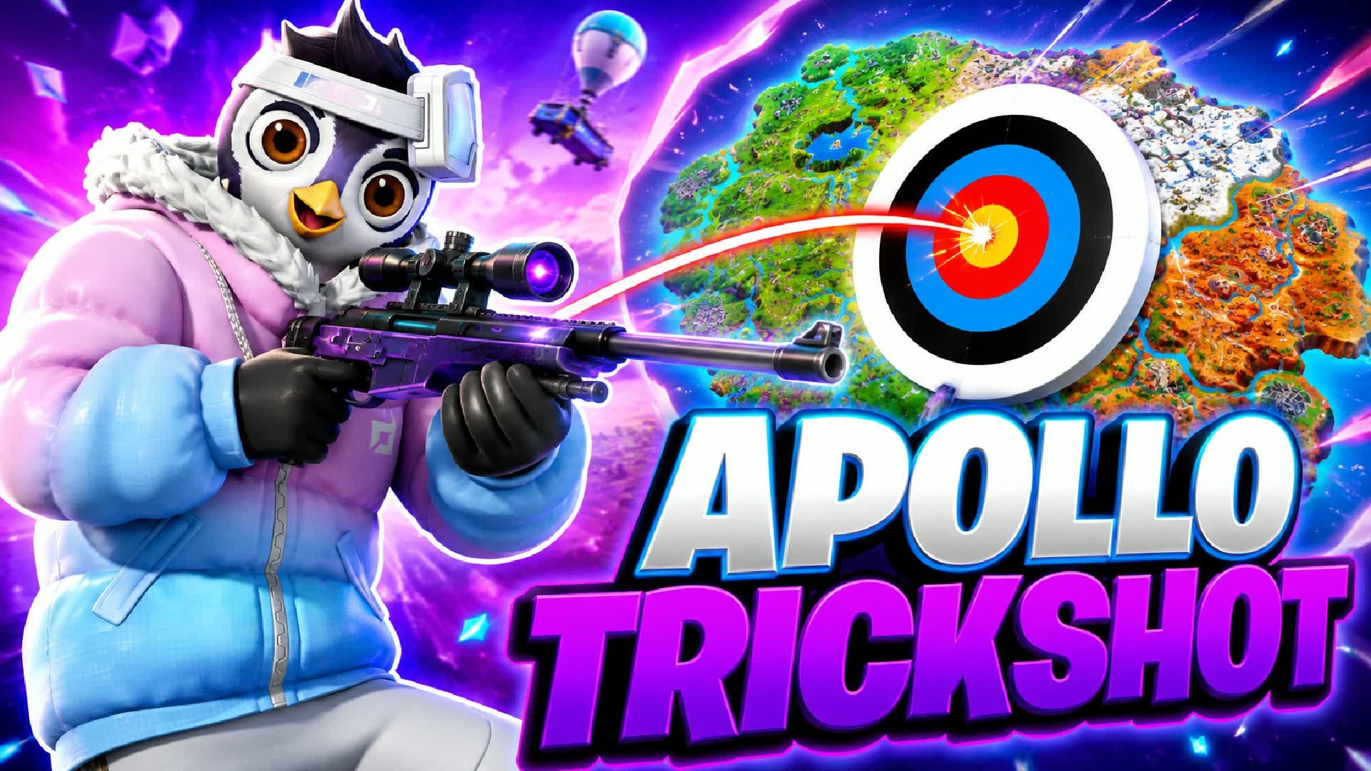 🎯APOLLO TRICKSHOT PARKOUR 125 LEVEL