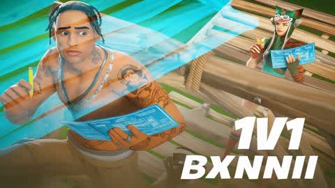 1v1 Build Fight Map  BXNNII