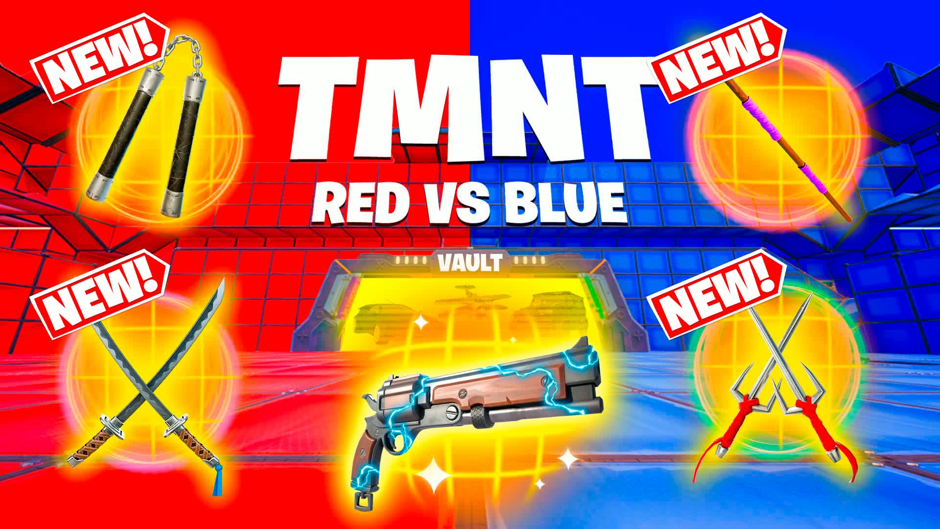 SUPER TMNT ⭐ RED VS BLUE 🔴🔵
