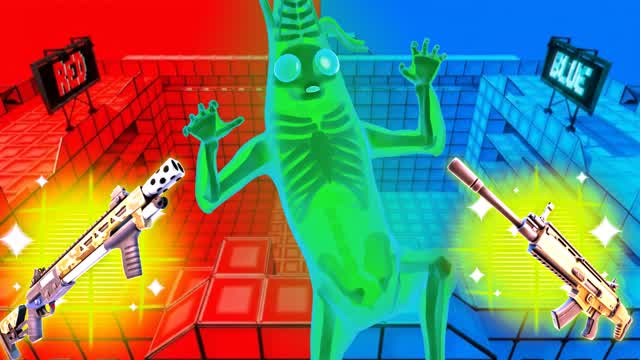 BIG MEGA RED VS BLUE 🔴🔵