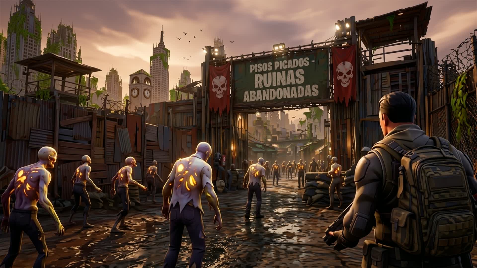 DEAD CITY IN TILTED TOWERS 🧟