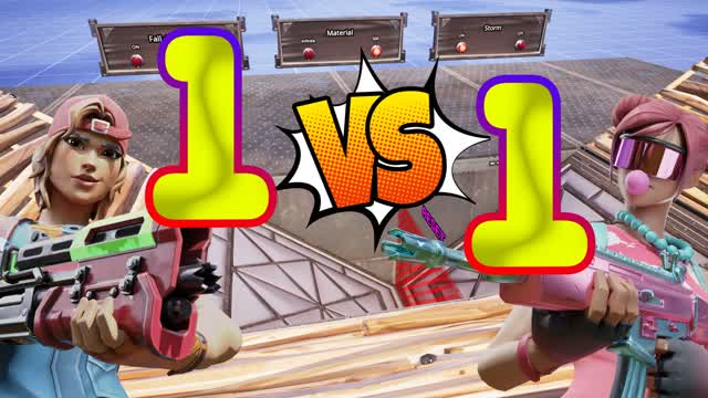 REAL 1v1 BUILD FIGHTS (16Players)