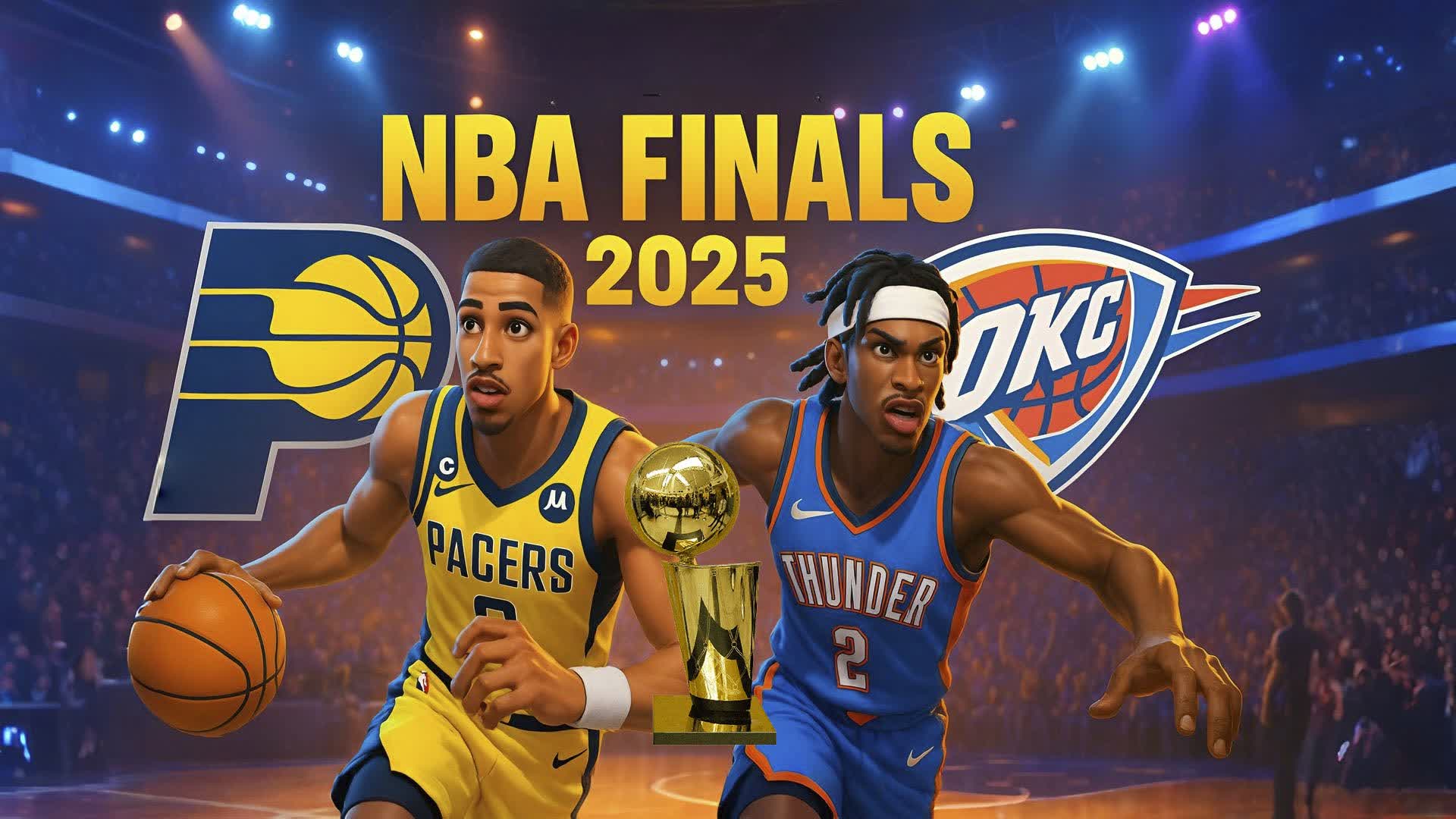 THUNDER vs PACERS 🏀NBA FINAL 2025 ARENA 0523-0951-1030 by