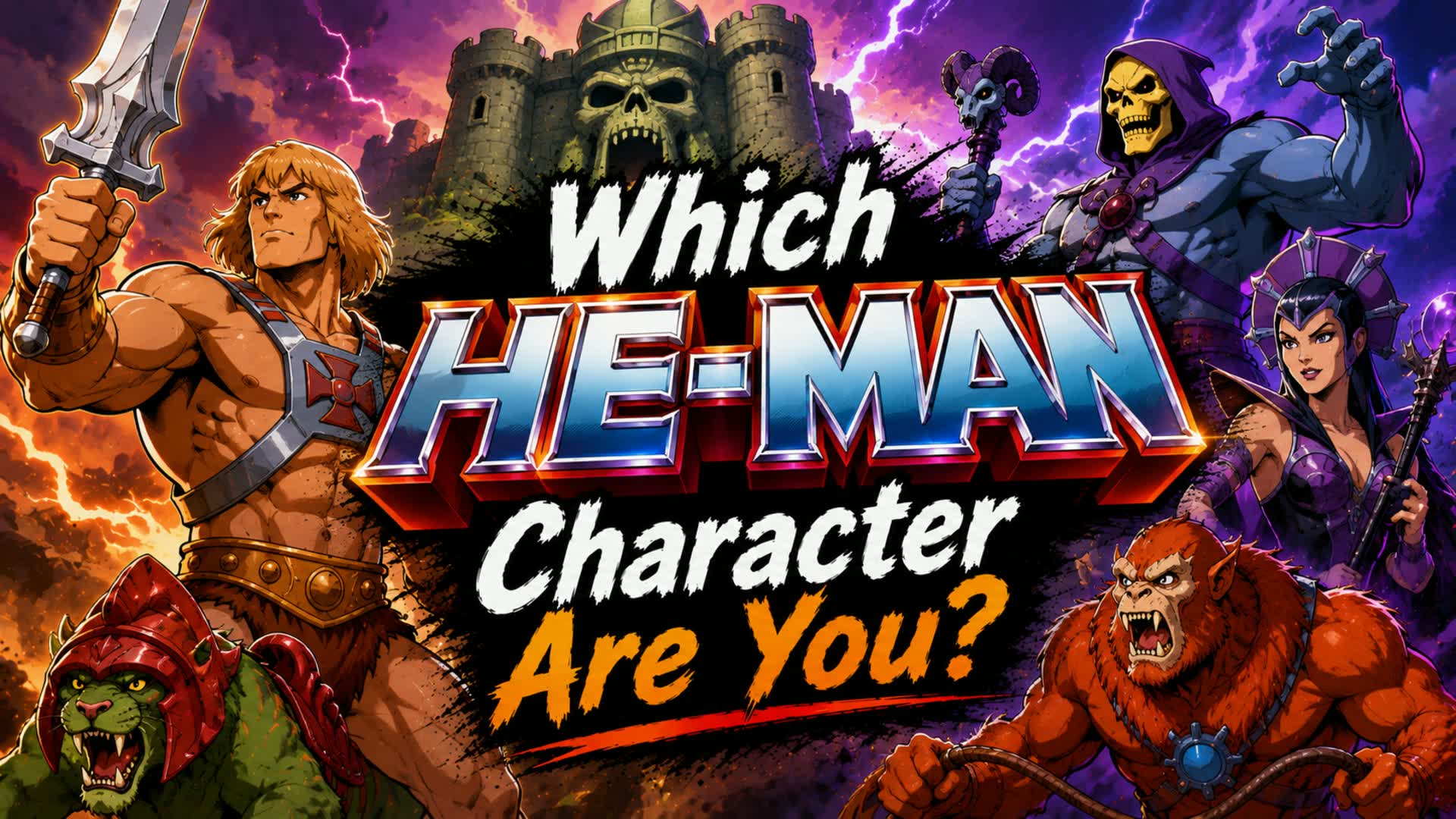 Which He-Man Character Are You?