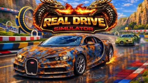 Real drive simulator speedrun
