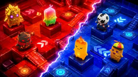 RED VS BLUE VOLT CIRCUIT 🔴🔵 [TACTICS]