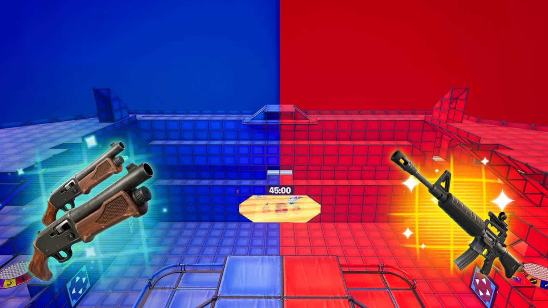 SUPER RED VS BLUE🔴🔵SHIMER