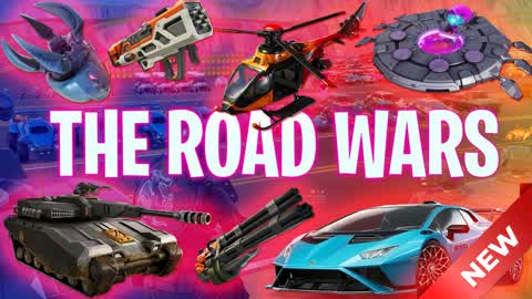 NEW ROAD WARS 🚗 SUPER CARS VS UFO TANK