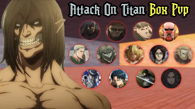 ATTACK ON TITAN BOX PVP