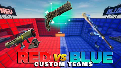 SImple Red vs Blue (with superpowers)