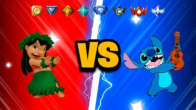 SUPER LILO VS STITCH 🔴🔵