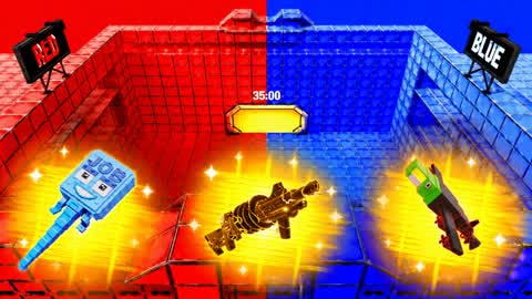 SUPER CRAZY RED VS BLUE đ´đľ