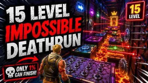 EXTREME 15 LEVEL DEATHRUN 99% IMPOSSIBLE