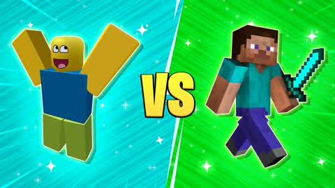 🧱🎮 MINECRAFT VS ROBLOX 🤖🎮