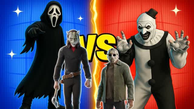 🎃 ULTIMATE HALLOWEEN 🔴 RED VS BLUE 🔵