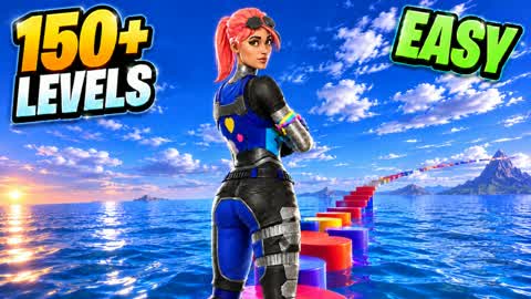 🌈150+ LEVELS EASY PARKOUR (OBBY)🌈