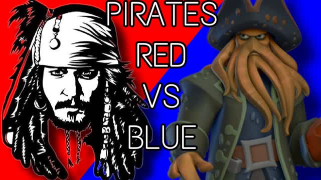 PIRATES 🏴‍☠️ MEGA RED VS BLUE