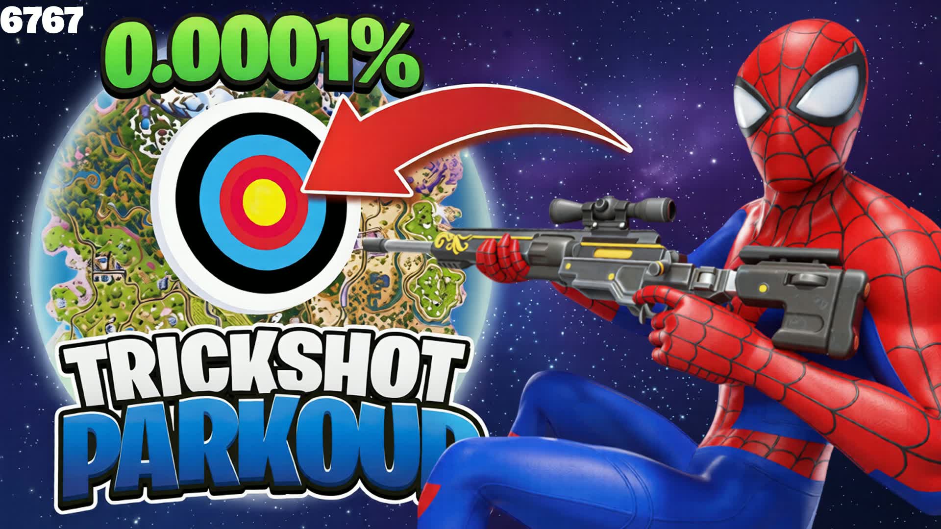 EASY TRICK SHOT PARKOUR 🎯 GSSDA2W