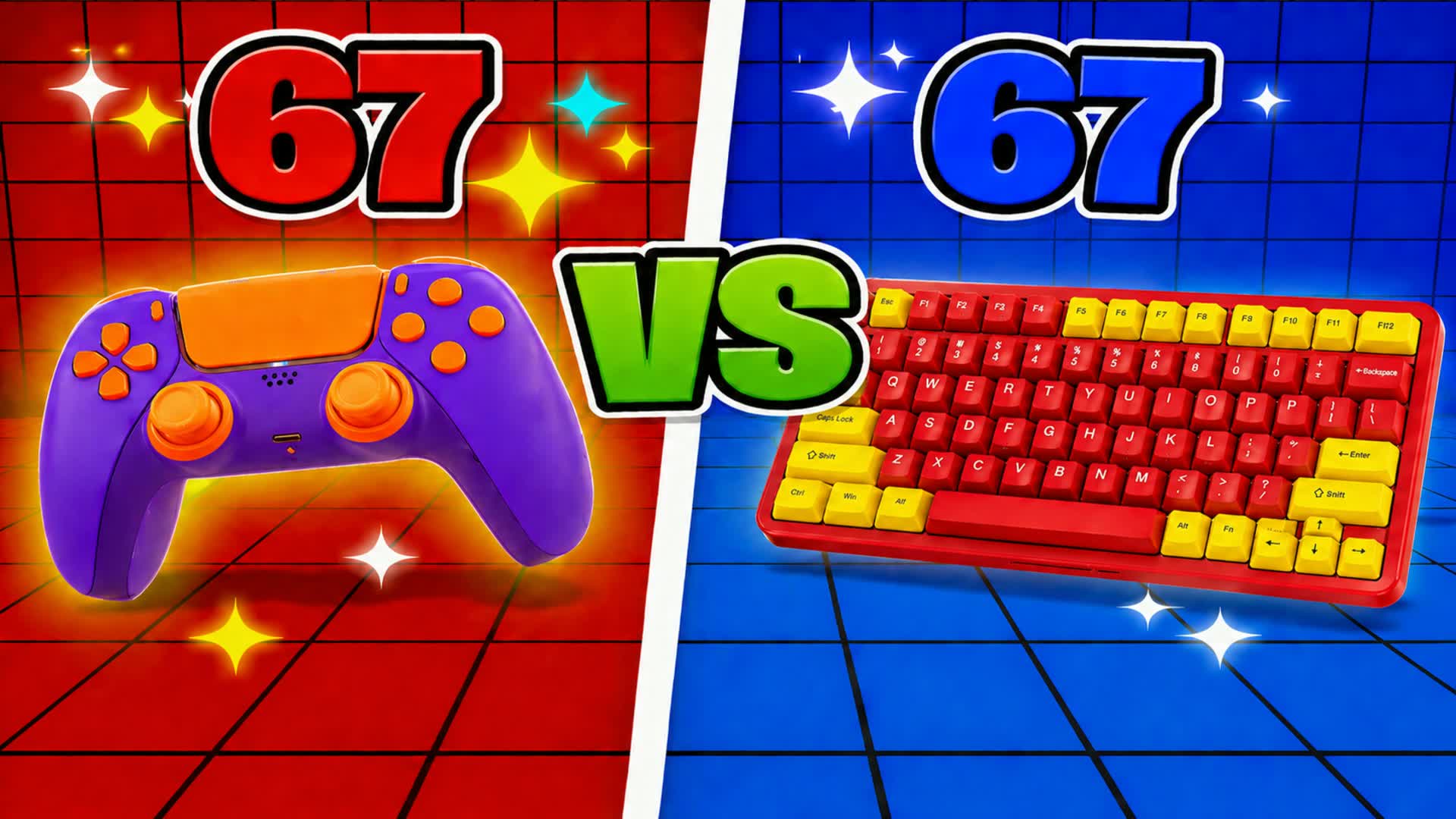 67 RED VS BLUE🔴🔵 67 ALL GAME4
