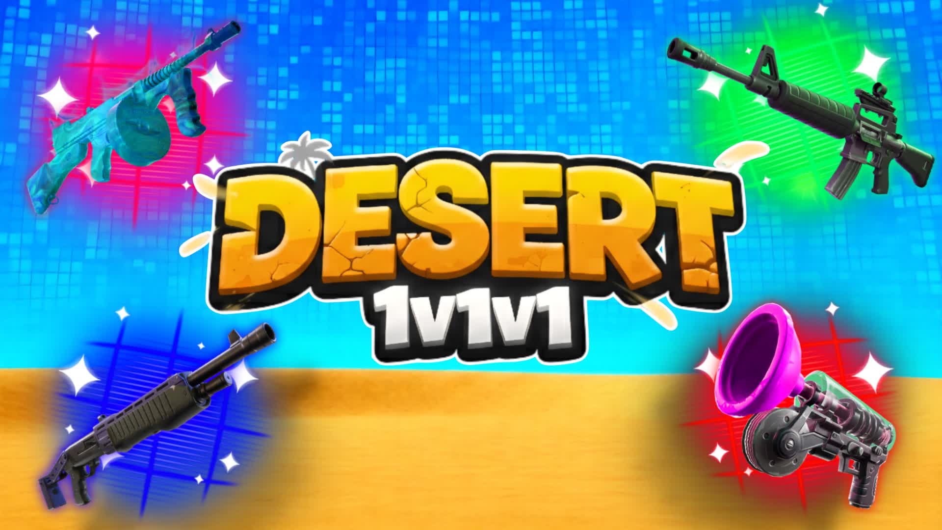 1V1V1 EVERYONE DESERT