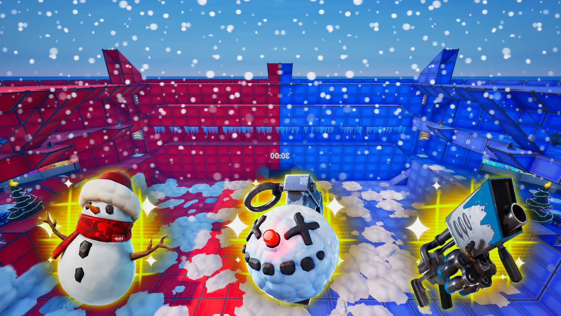 CHRISTMAS RED VS BLUE 🔴🔵 [UPDATE]