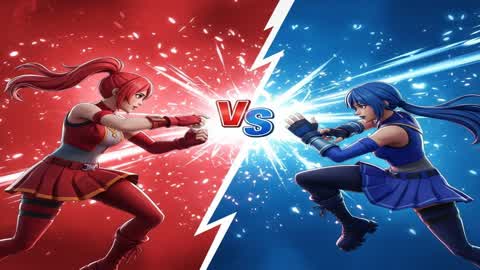 ULTRA RED VS BLUE TILTED