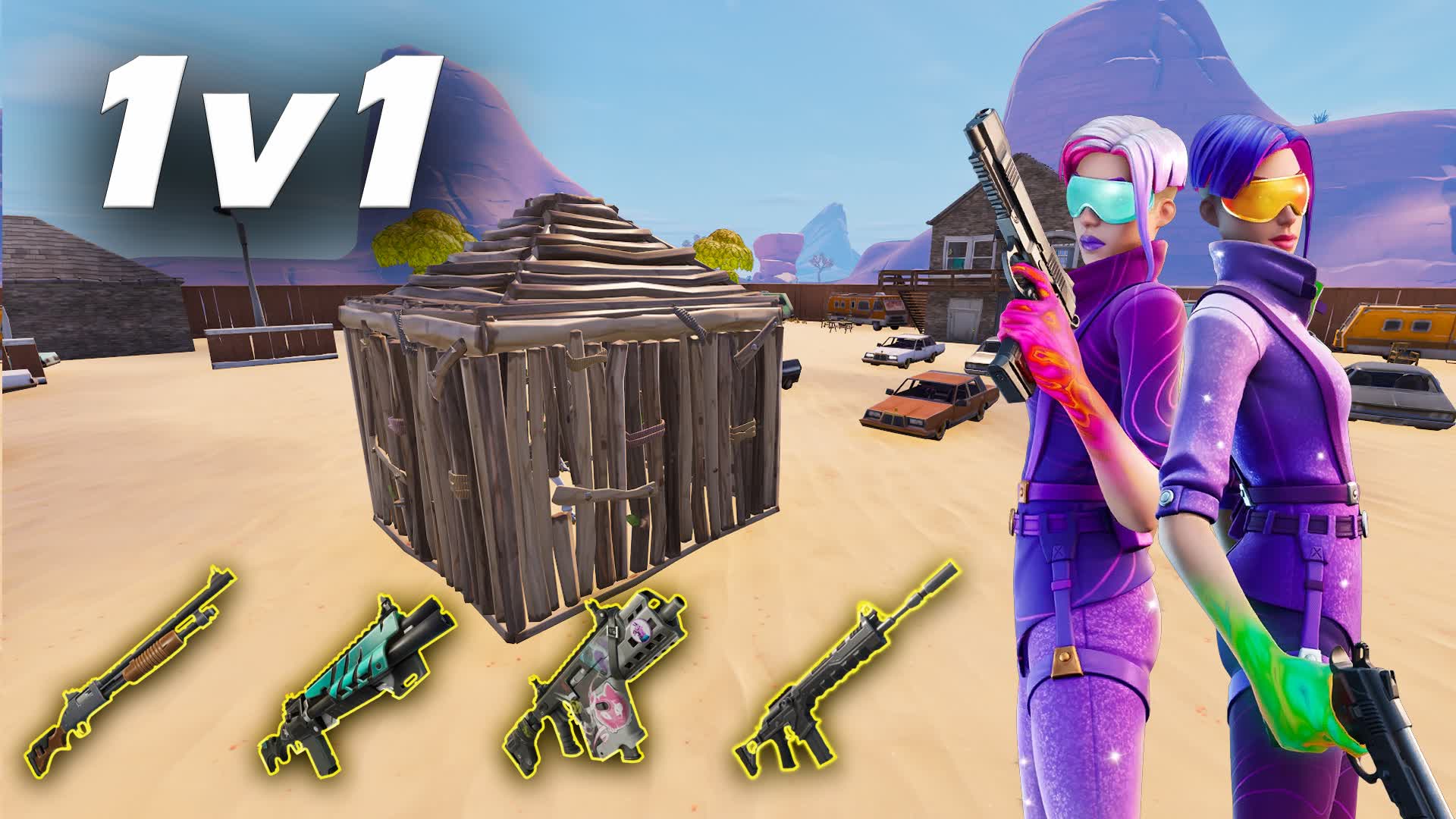 SPEED REALISTIC 1V1 🏆 8960-9651-2576 by mefjufn - Fortnite Creative Map ...