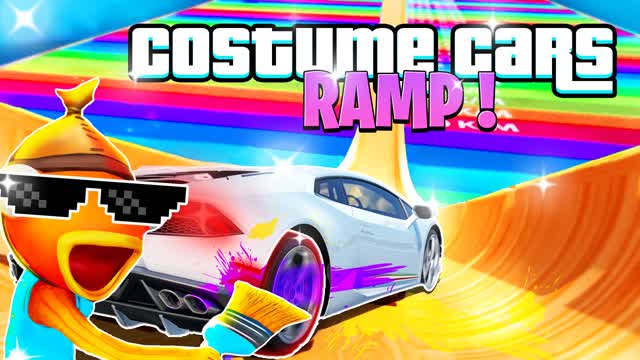 CUSTOM CAR MEGA RAMP EXOTIC! 🔥