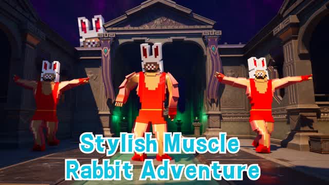 Stylish Muscle Rabbit Adventure
