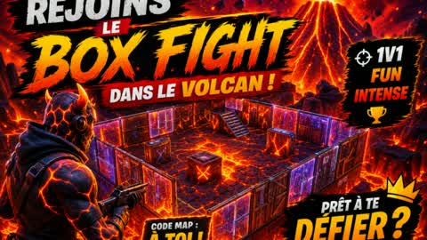 VOLCANO BOX FIGHT | 1V1 INTENSE & CHAO