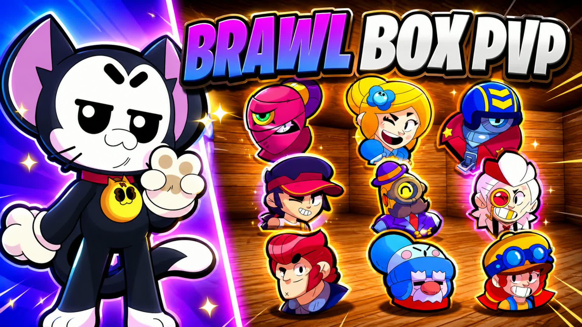 BRAWLSTARS HERO BOXFIGHT😆