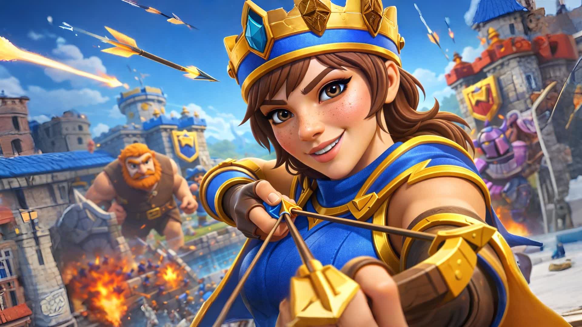 CLASH OF ROYAL TOWERS