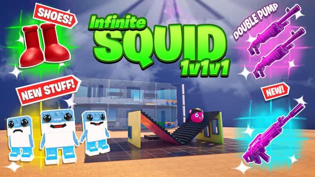 INFINITE 1V1V1 SQUID GAME - FREE FOR ALL