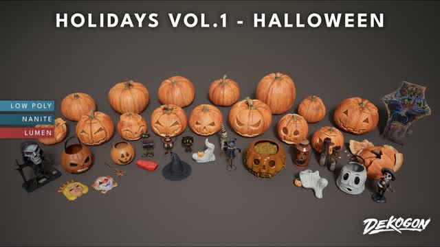 Holidays VOL.1 - Halloween Decor