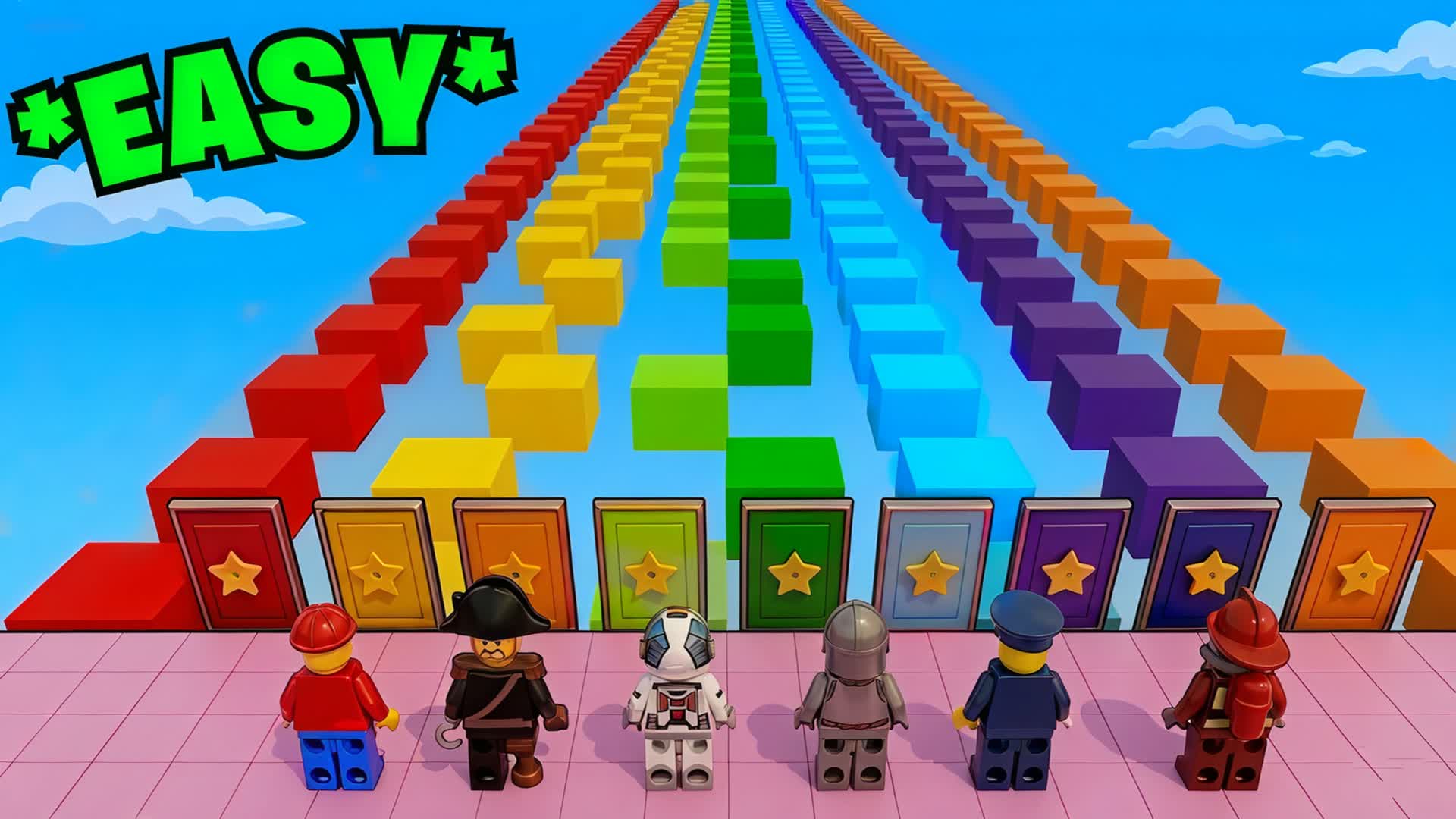 ブロックオビー脱出アスレチック 🌈
