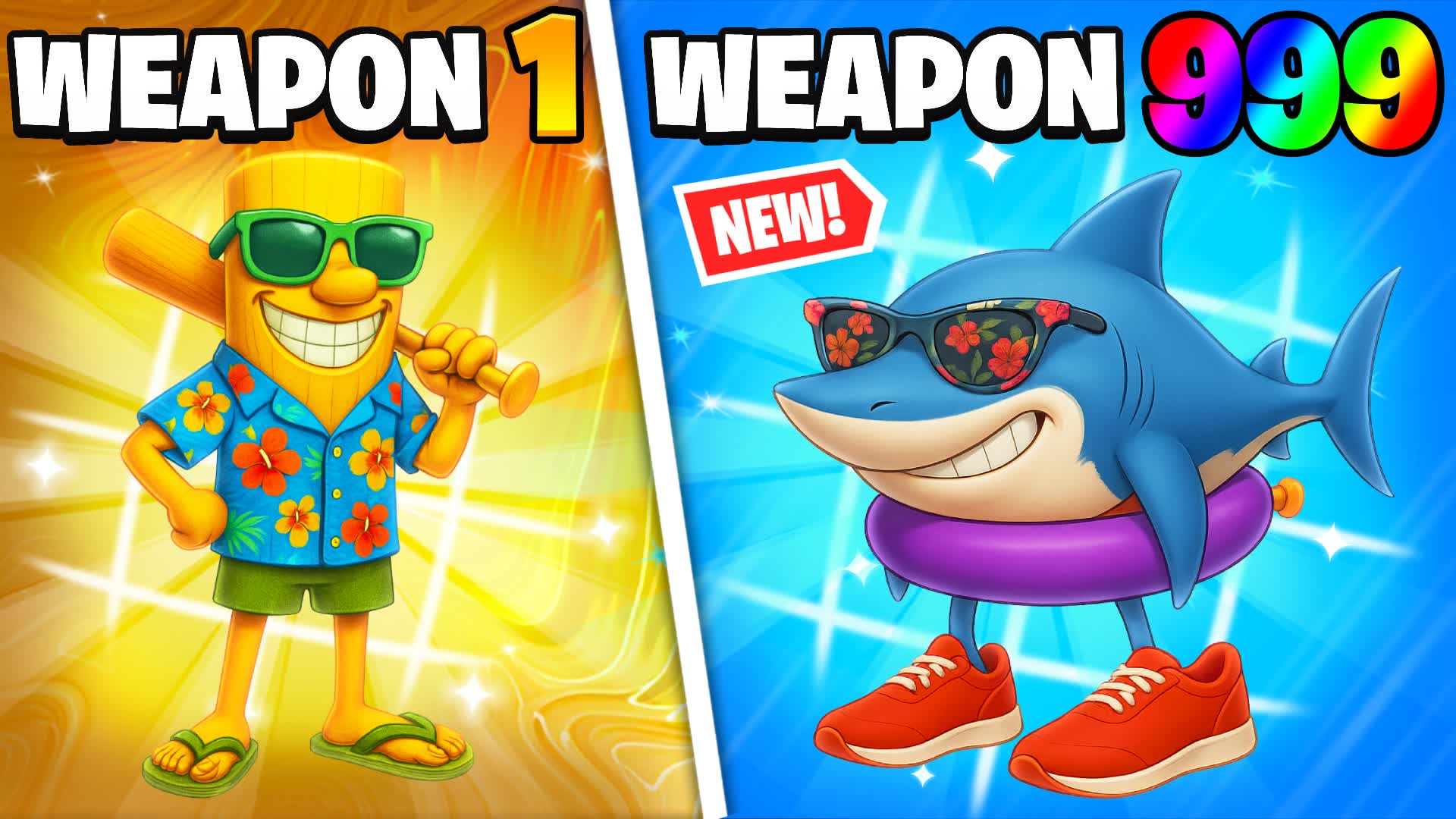 CHAOS🧠SUMMER GUN GAME🎯ONE SHOT