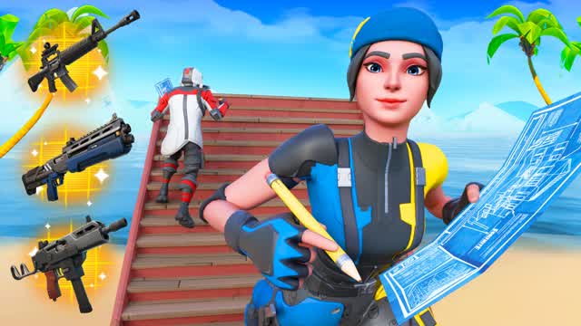 PARADISE 1V1 BUILD FIGHT [ALKAN]