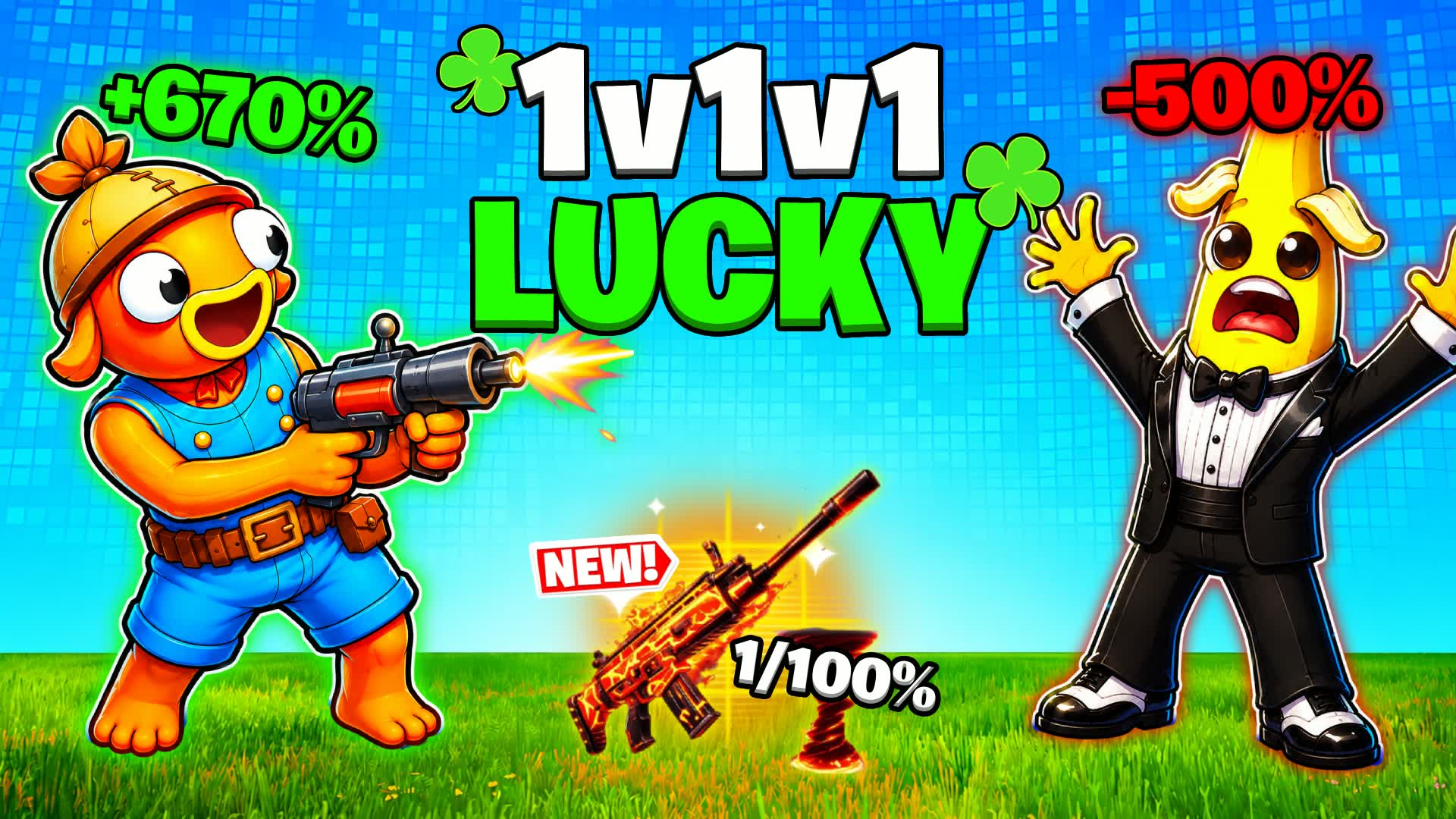 LUCKY 1v1v1 RELOAD 1v1