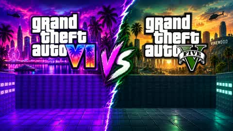⚫ GTA 5 vs GTA 6 🟣