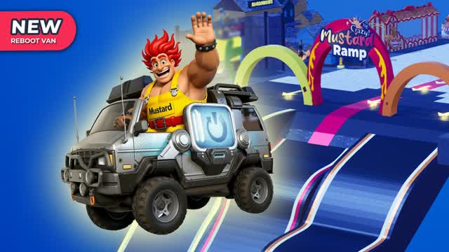 THE CRAZY CARS MUSTARD MEGA RAMP 🚗