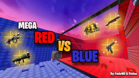🔴🔵 MEGA RED VS BLUE - ALL WEAPONS 🔴🔵