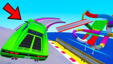 [Easy] Car Parkour Race