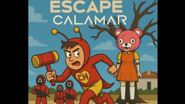 Escape calamar