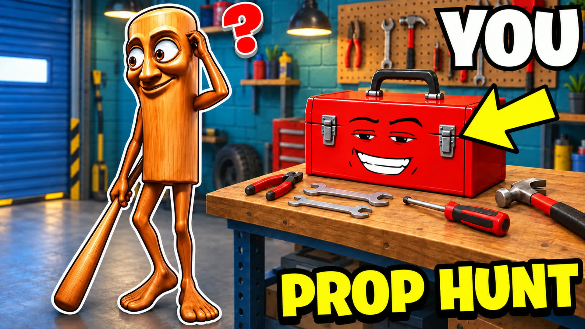 MEGA DEPOT PROP HUNT 📦 HIDE AND SEEK