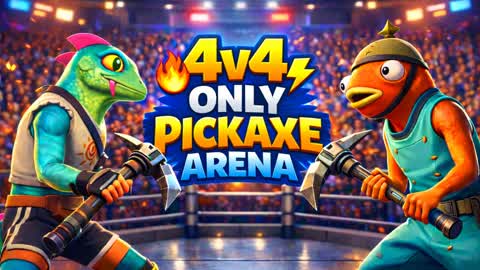 🔥 4v4 ONLY PICKAXE ARENA 🔥