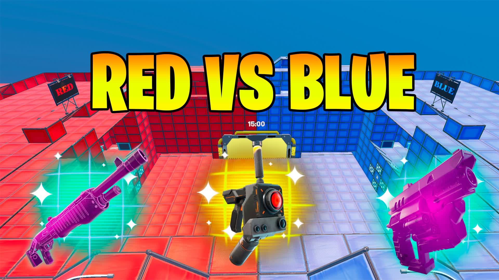 ULTIMATE RED VS BLUE CHAOS 🔴🔵