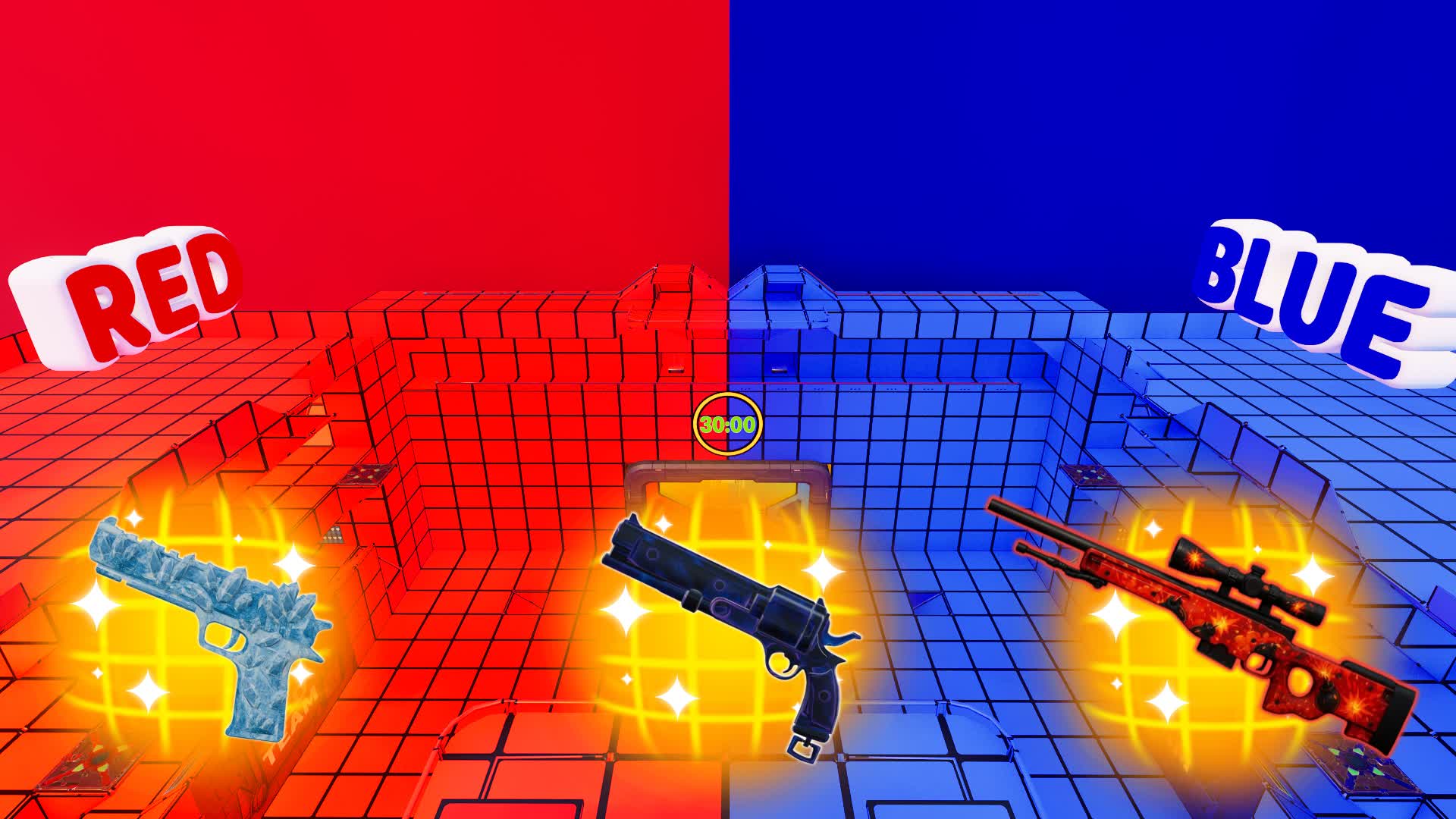 IMPRESSIVE RED VS BLUE